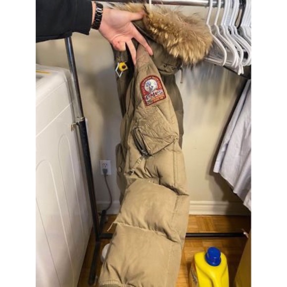 Men’s Parajumpers (L) Soft Shell Gobi Bomber in Olive green - Picture 8 of 8